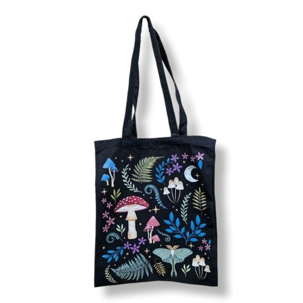 Tote Bag Forest Mushrooms