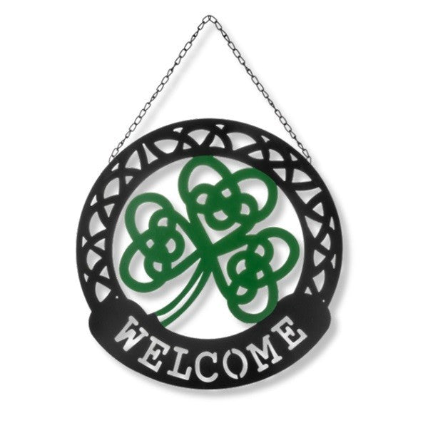 Wall Hanging Shamrock Welcome