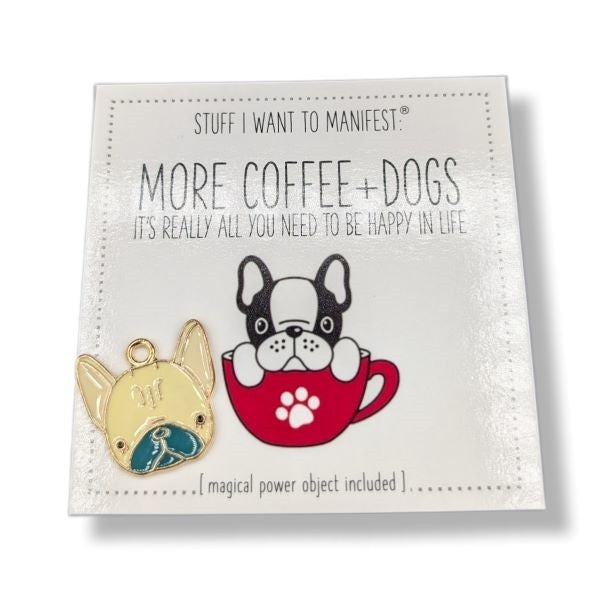 Manifestation Card & Tokens More Coffee & Dogs