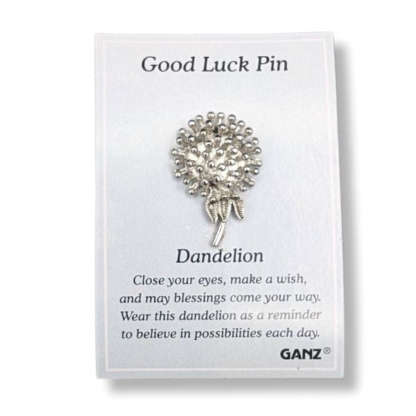 Pin Good Luck Dandelion