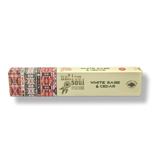 Green Tree Incense White Sage & Cedar