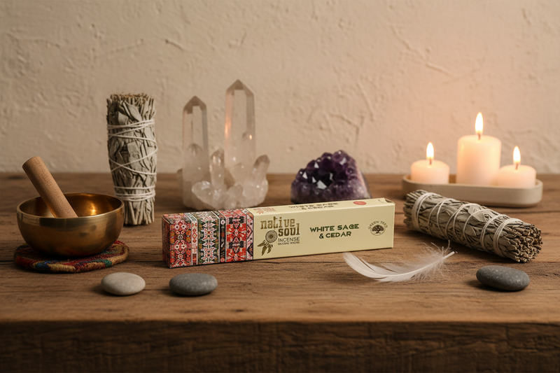 Green Tree Incense White Sage & Cedar