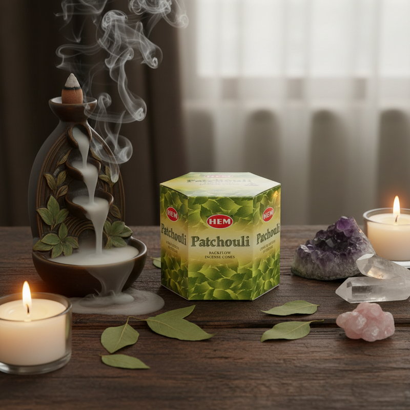Hem Incense Backflow Cones Patchouli