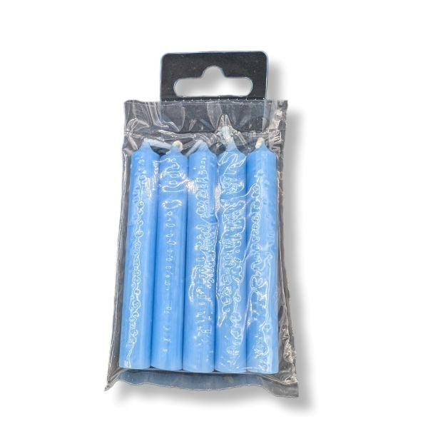 Mini Candle Light Blue 5pk