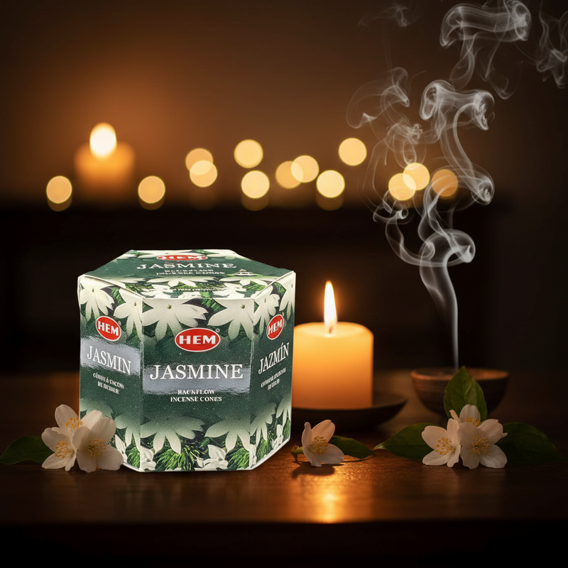 Hem Incense Backflow Cones Jasmine