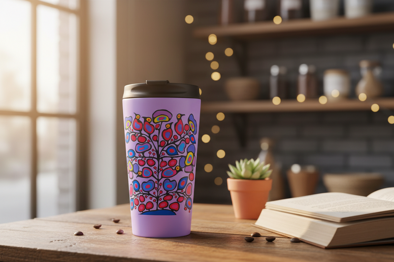 Travel Mug Woodland Floral