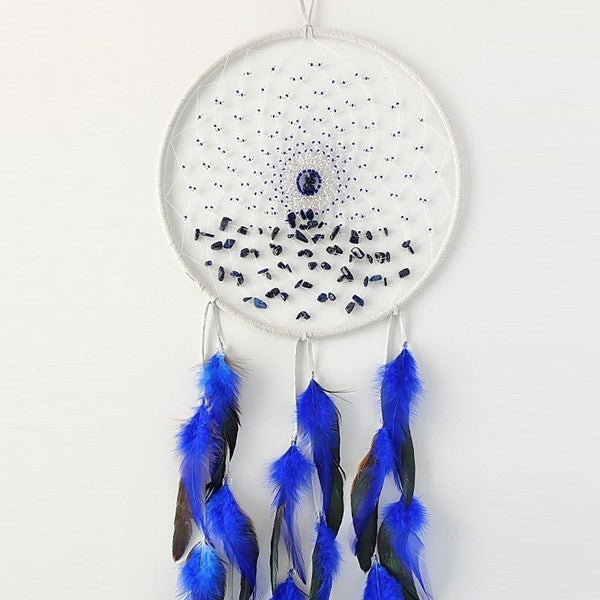 Dreamcatcher Light Grey Blue 9"