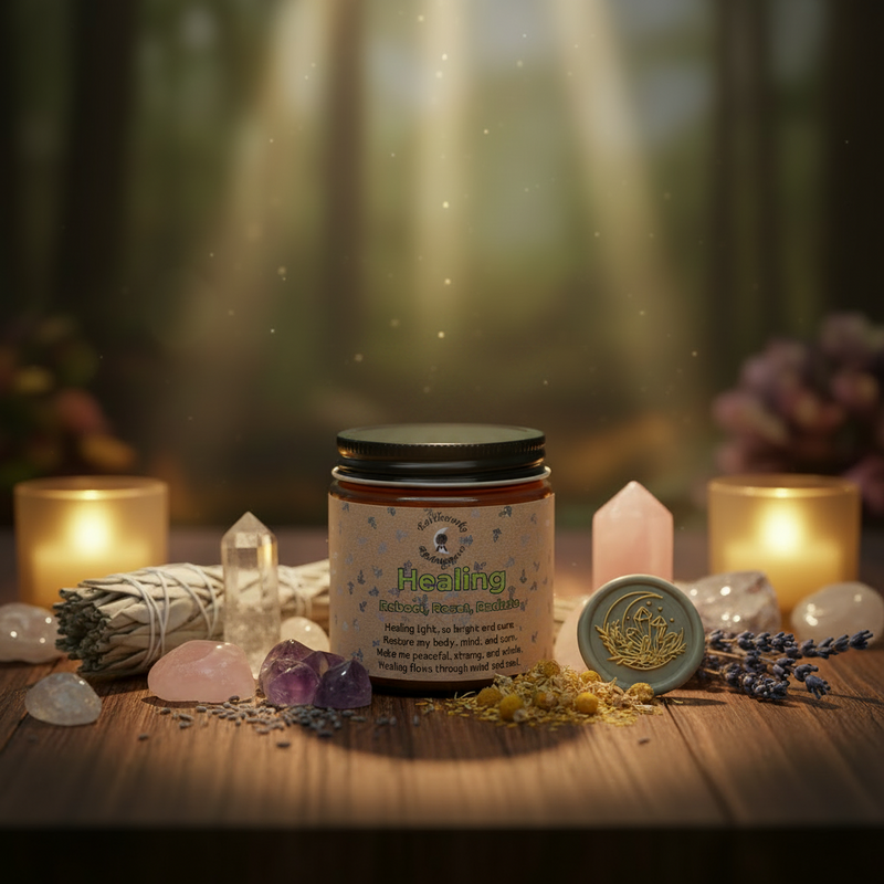 Earthworks Enchantment Candle Healing