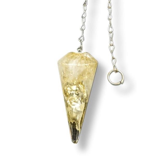Pendulum Citrine Faceted