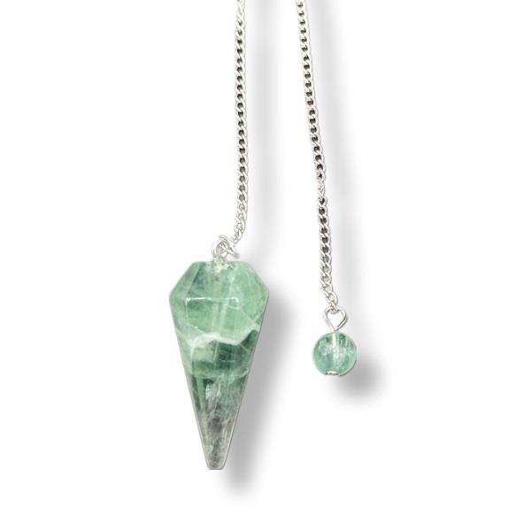Pendulum Fluorite Faceted