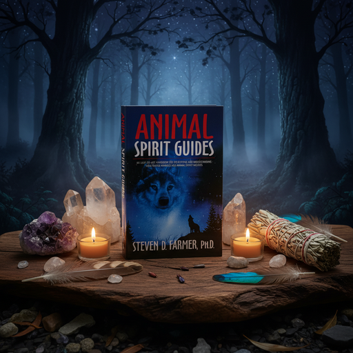 Book titled 'Animal Spirit Guides' by Steven D. Farmer, Ph.