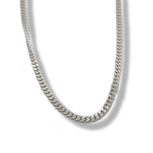 24" Sterling Silver Chain Curb | Earthworks 