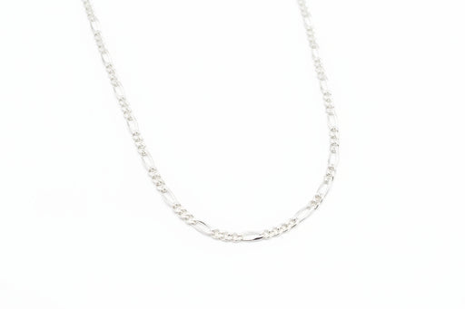 22" Sterling Silver Chain Figaro | Earthworks