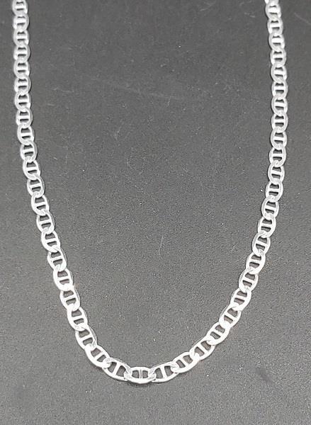 18" Sterling Silver Chain Flat Marina