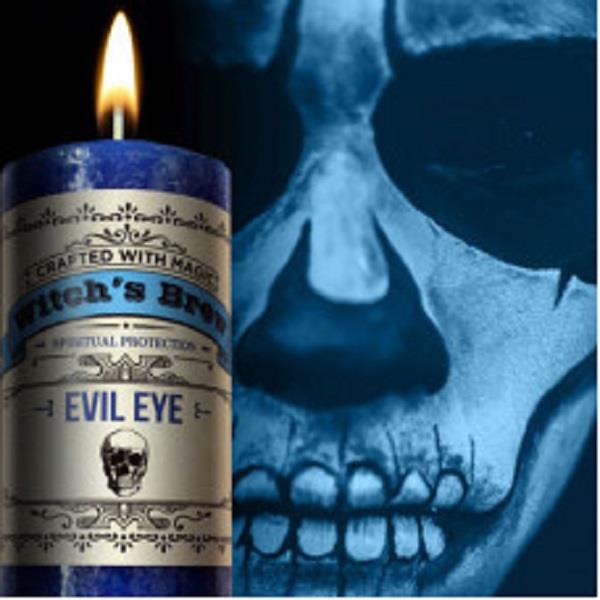Witches Brew Candle Evil Eye | Earthworks