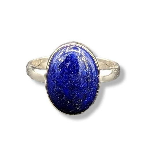 Ring Lapis Lazuli Sterling Silver Size 6 | Earthworks