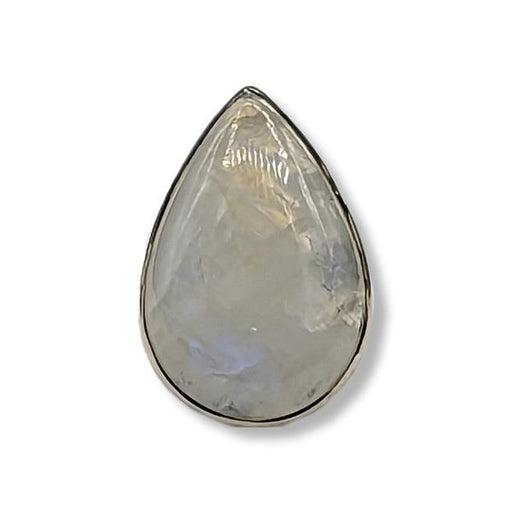 Ring Rainbow Moonstone Sterling Size 6 | Earthworks