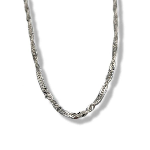 24" Sterling Silver Chain Sing | Earthworks