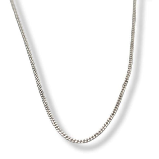20" Sterling Silver Chain Curb | Earthworks
