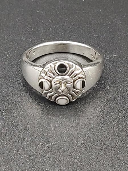 Ring Moon Phases Sterling Silver