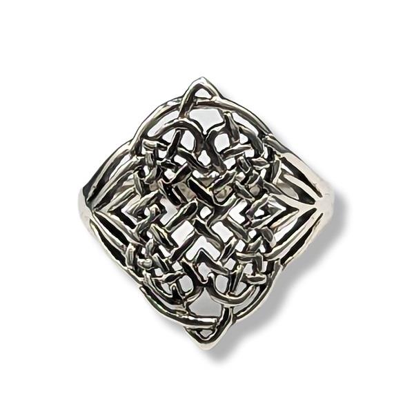 Ring Celtic Sterling Silver | Earthworks