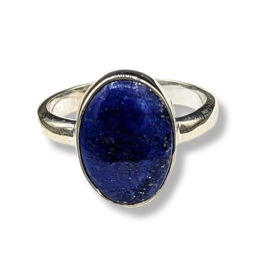 Ring Lapis Lazuli Sterling Silver Size 7 | Earthworks