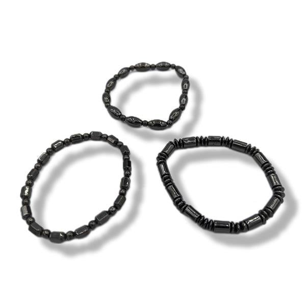 Bracelet Magnetic Hematite | Earthworks 