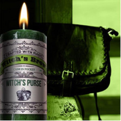 Witches Brew Candle - Witches Purse | Earthworks