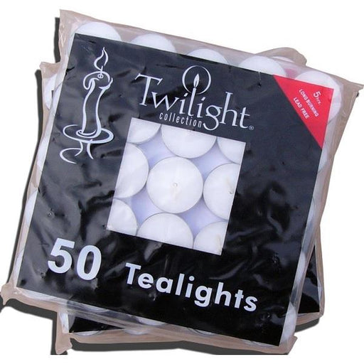 Tealight Candles 50pk | Earthworks 