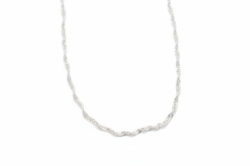 20" Sterling Silver Chain Sing | Earthworks 