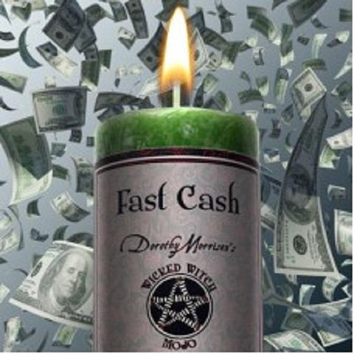 Wicked Witch Mojo Candle Fast Cash | Earthworks