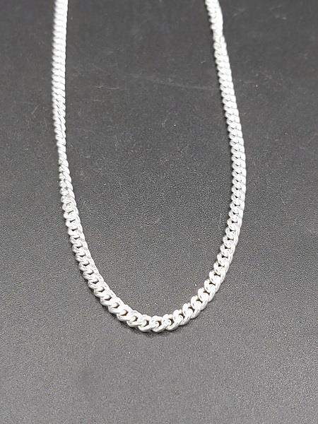 22" Sterling Silver Chain Light Curb