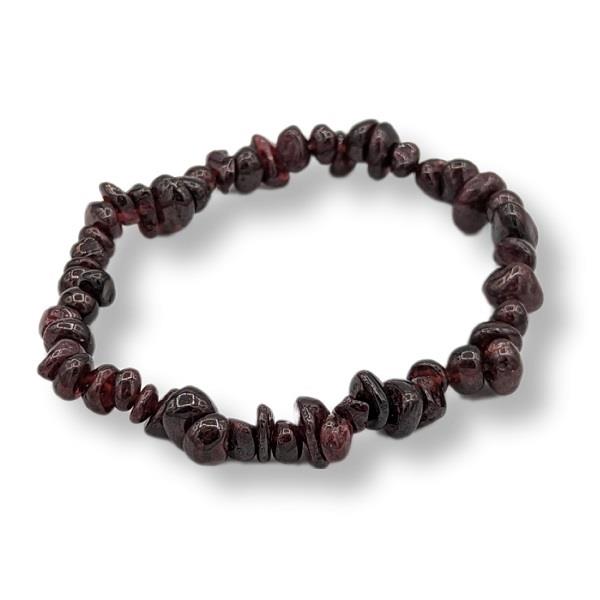 Garnet Chip Bracelet | Earthworks