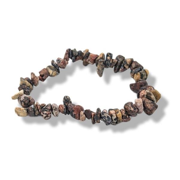 Chip Bracelet Leopard Skin Jasper | Earthworks