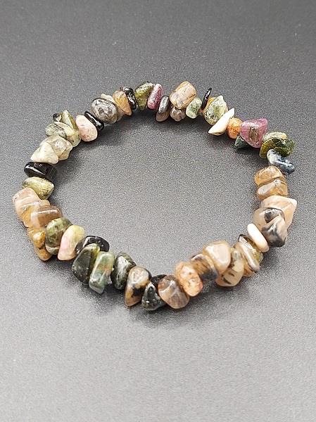 Chip Bracelet Mixed Tourmaline