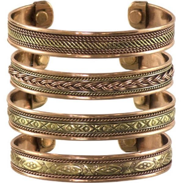 Copper Bracelet Magnetic Assorted | Earthworks