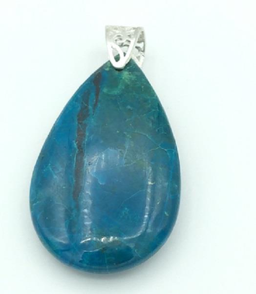 Pendant Chrysacolla | Earthworks