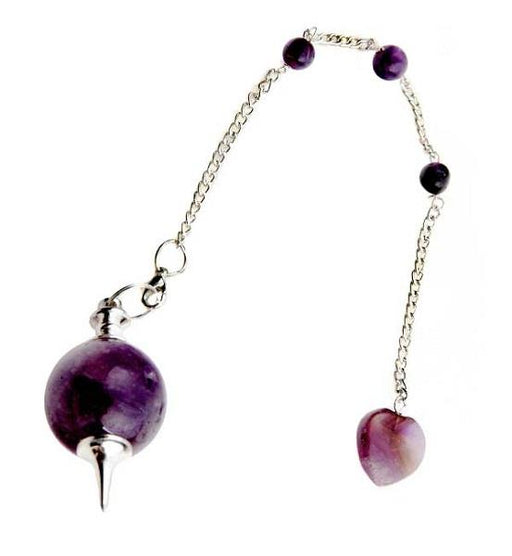 Pendulum Amethyst Teardrop | Earthworks