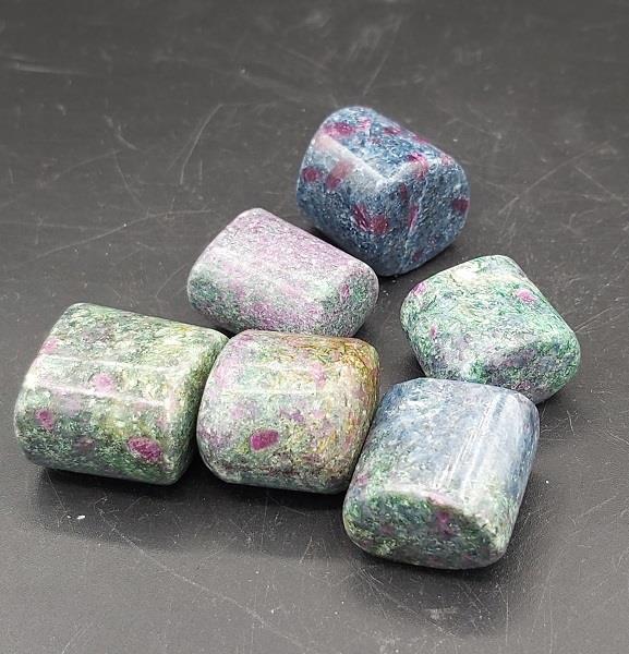 Ruby in Fuschite Tumbled