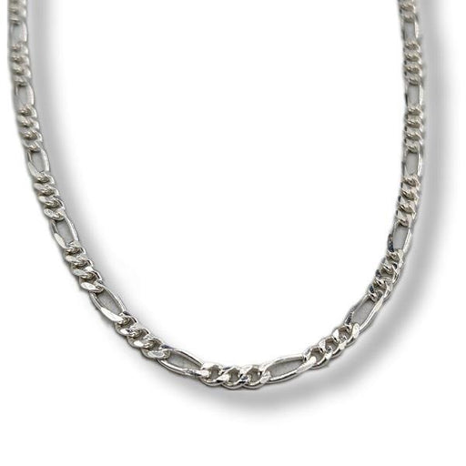 16" Sterling Silver Chain Figaro | Earthworks 
