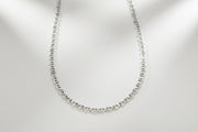 16" Sterling Silver Chain Flat Marina | Earthworks 