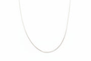 20" Sterling Silver Chain Snake | Earthworks 