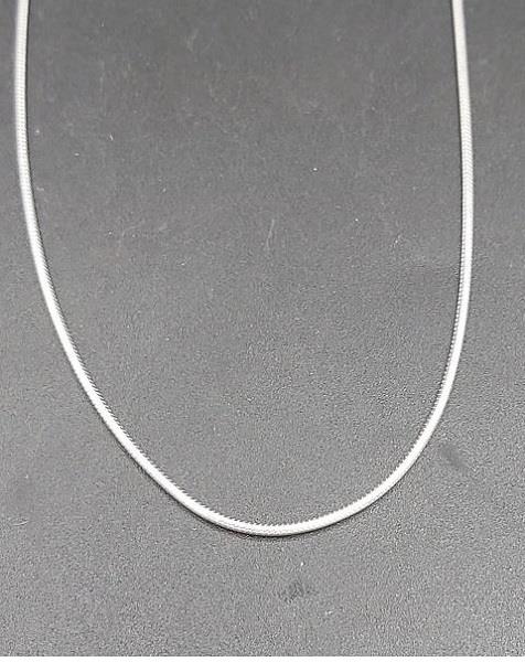 20" Sterling Silver Chain Snake | Earthworks 
