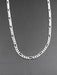 20" Sterling Silver Chain Figaro | Earthworks 