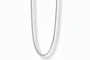 20" Sterling Silver Chain Curb | Earthworks 