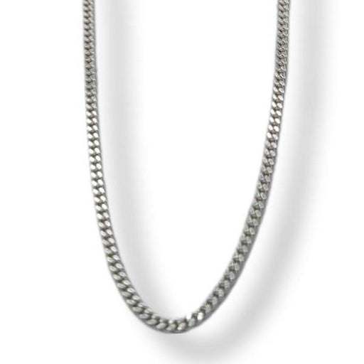 20" Sterling Silver Chain Curb | Earthworks 