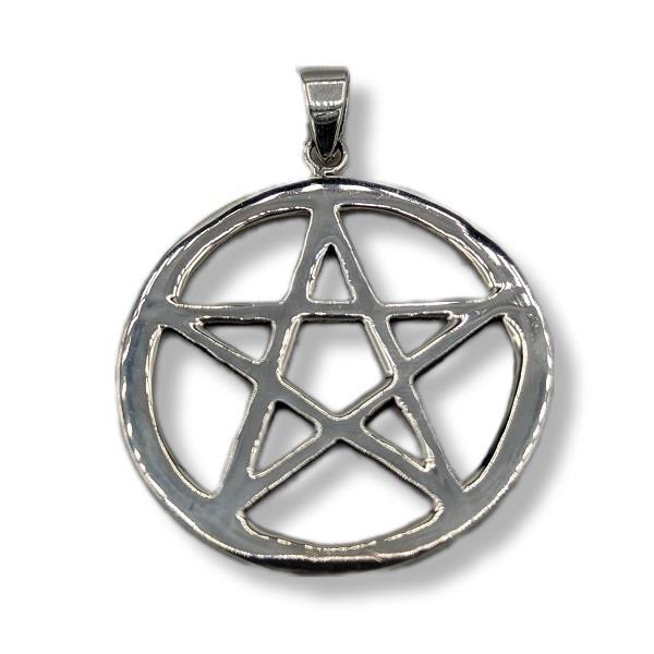 Pendant Pentacle Sterling Silver | Earthworks