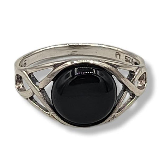 Ring Black Onyx Sterling Silver | Earthworks