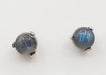 Earrings Labradorite Sterling Silver Stud | Earthworks