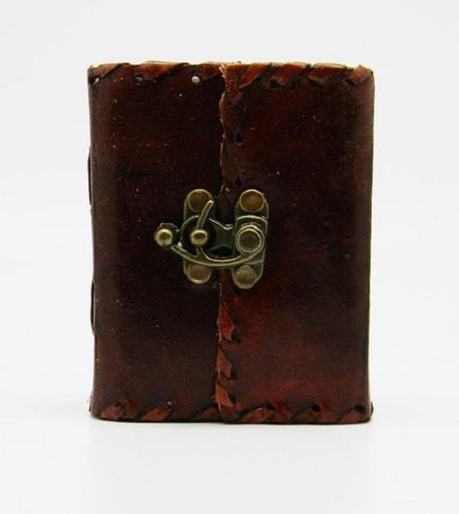 Plain Leather Journal with Lock | Earthworks
